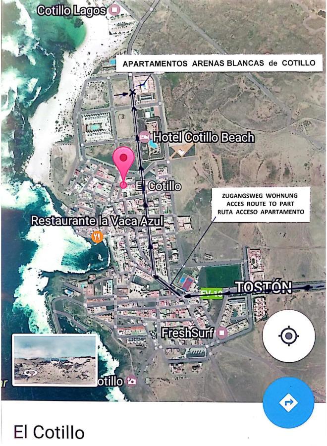 Apartamentos Arenas Blancas de Cotillo Bagian luar foto